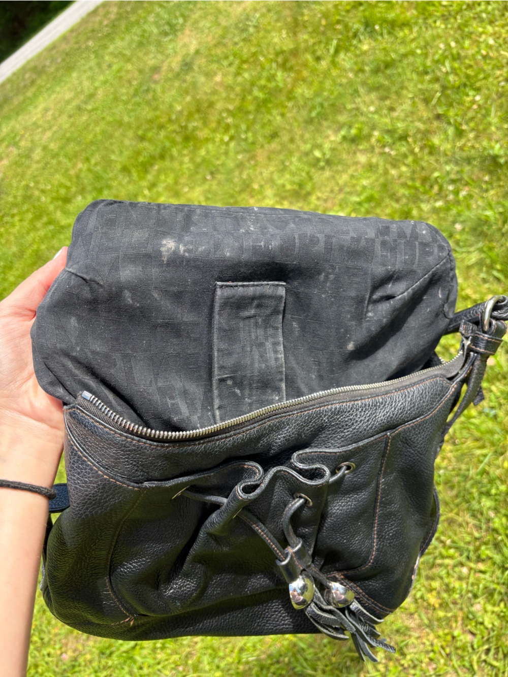 Furla Leather Shoulder Bag - Picture 9 of 17